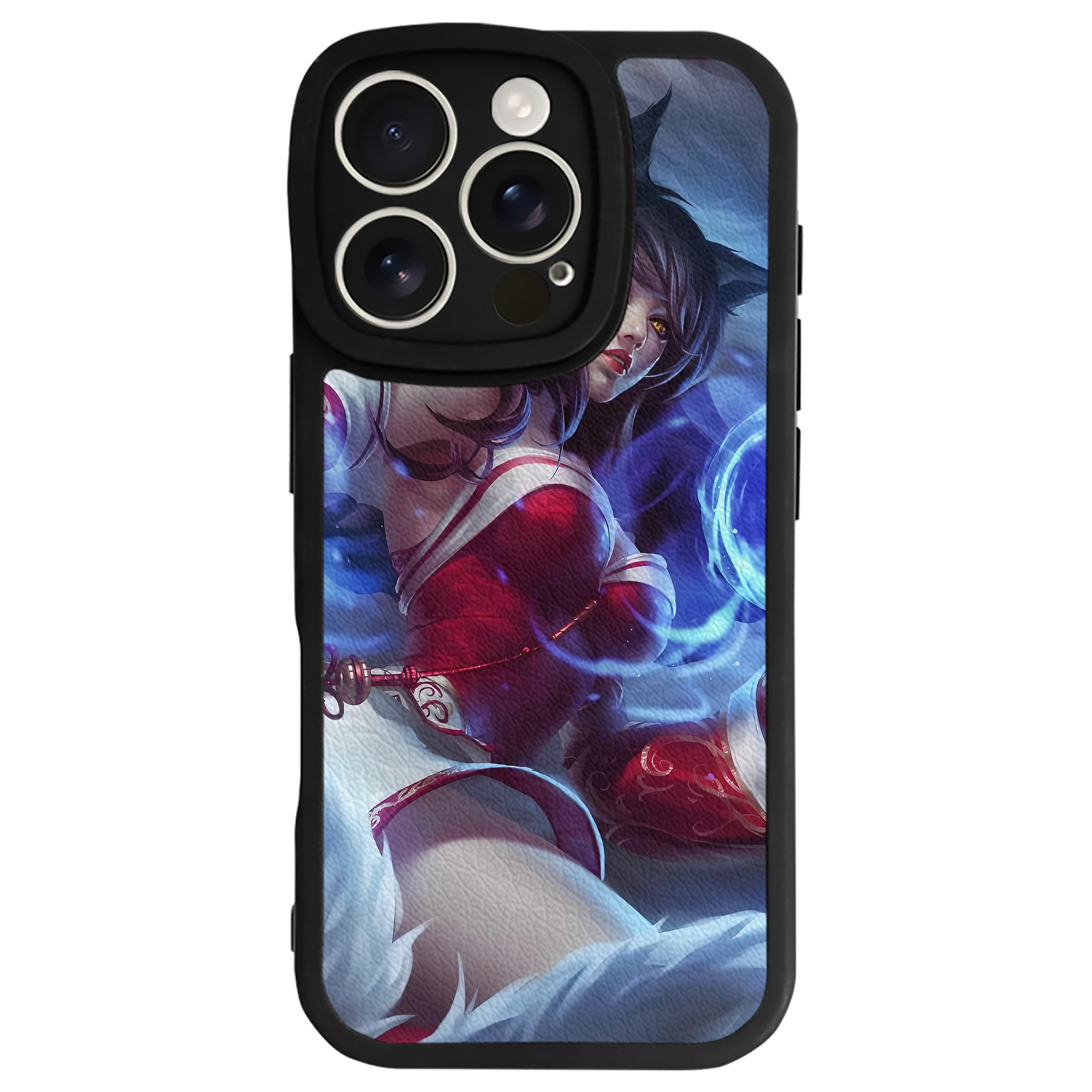 リーグ・オブ・レジェンド League of Legends LOL 【iPhone 16シリーズ対応】シリコンスマホケース（レザー調） 材質：シリコン